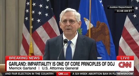 AG Garland Pinky Promises DOJ Won't Be Used As A Political Weapon