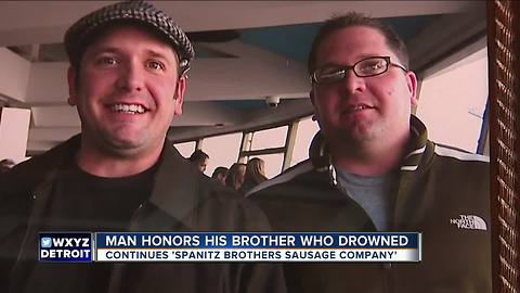 Metro Detroit man honors twin brother with Spanitz Brothers sausage