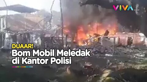 Teror Bom Meledak Targetkan Kantor Polisi Kolombia