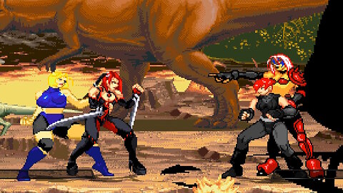 MUGEN - BloodRayne & Janet vs. Regina & Gracy - Download