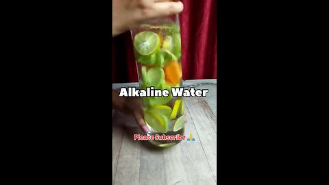 recipe of super healthy alkaline water