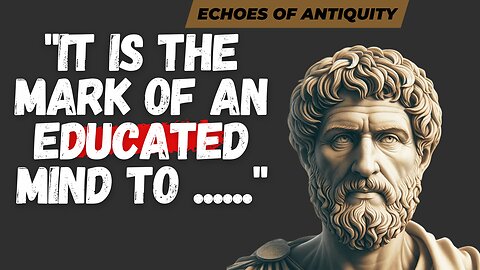 The Profound Wisdom of Musonius Rufus on Critical Thinking