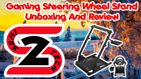 Gaming Steering Wheel Stand Unboxing And Review