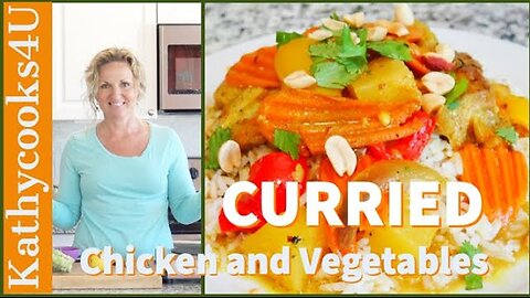 Easy Weeknight Meals | SIMPLE Chicken Curry with Vegetables | Curry recipes