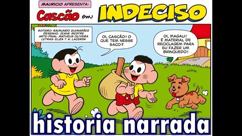 Cascão em-Indeciso | Gibis do Rapha