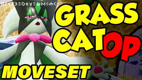 GRASS CAT OP! Pokemon Scarlet and Violet Meowscarada Moveset - How To Use Meowscarada