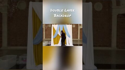 How to make a wedding backdrop