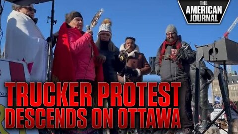 Truckers Descend On Ottawa - See The Protest That Is Waking Up The World!