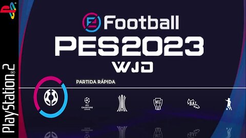 NOVO ! PES 2023 PS2 LIBERTADORES VERSÃO JUNHO 100% ATUALIZADO