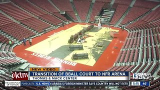 Timelapse of Thomas & Mack Center