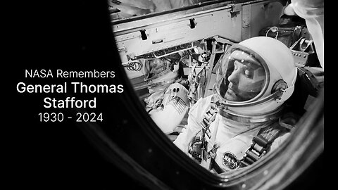 NASA Remembers Legendary Astronaut Thomas Stafford