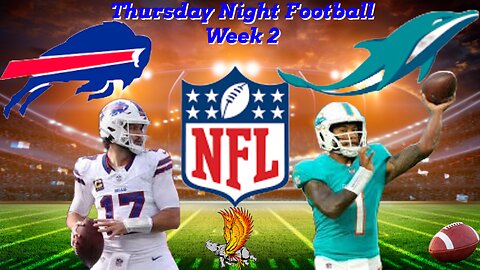 Buffalo Bills Vs Miami Dolphins NFL TNF Week 2 Watch Party and Play by Play