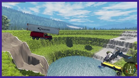 TruckFails | Trucks vs Giant Pit #08 | BeamNG.Drive |TrucksFails