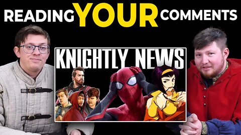 Reading your comments from Knightly News!