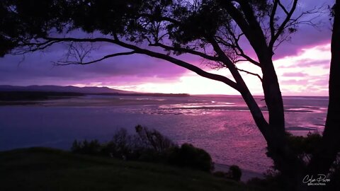 Sunrise 6 October 2022 Lake Mallacoota 4k Drone