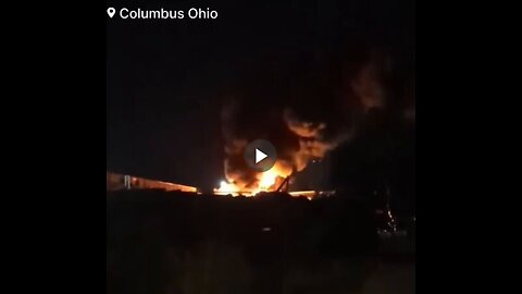 FIREFIGHTERS BATTLE FIRE AT COLUMBUS SALVAGE YARD...