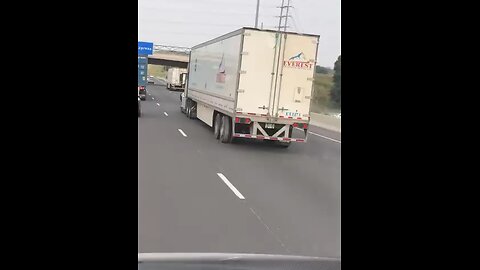 Dangerous driving on highway