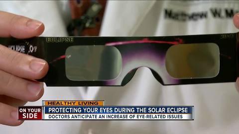 Protecting your eyes during the solar eclipse