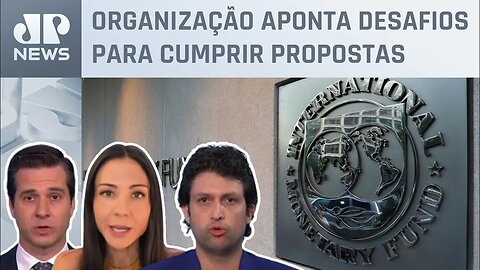 FMI prevê crescimento de 2,1% da economia brasileira; Alan Ghani, Amanda Klein e Beraldo analisam