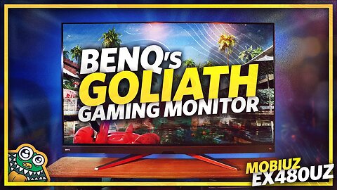 BenQ's GINORMOUS 48" Gaming Monitor 🖥️ - Mobiuz EX480UZ - Unboxing and Review