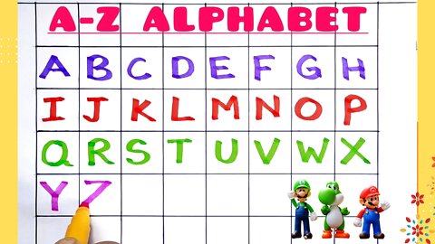 ABC english alphabet for kids || toddlers fun|| abc song