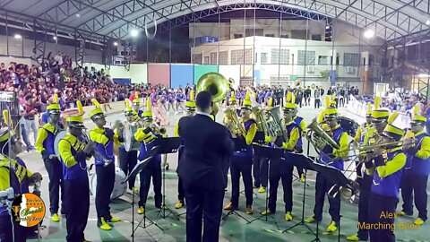 BANDA MARCIAL JOSÉ RODRIGUES DE CARVALHO 2022 NA I ETAPA DA II COPA RECIFE DE BANDAS ESCOLARES 2022