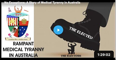 No Exceptions: medical tyranny happening in Australia