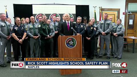 Governor Scott visits Naples to highlight $500 million school safety plan