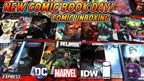 New COMIC BOOK Day - Marvel & DC Comics Unboxing December 28, 2022 - New Comics This Week 12-28-2022