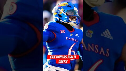 Will Kansas RUN IT BACK?🏈 #collegefootballpredictions #kansasfootball