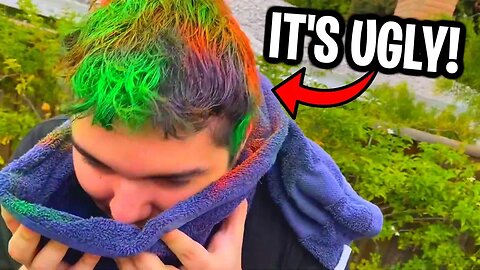 We DYED Shadical's Hair.. (It's BAD)