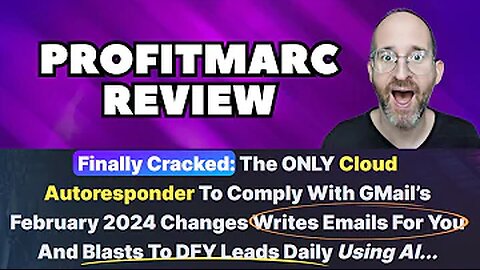 💥ProfitMarc Review _ How To Send Bulk Email With AI 2024🎁