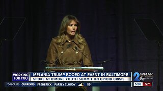 First Lady Melania Trump speaks at Tuesday UMBC youth summit