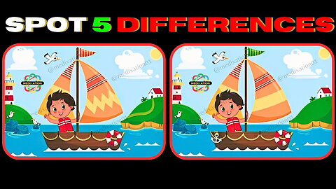 Spot The Difference : Only Genius Find ALL [ Find The Difference #32]