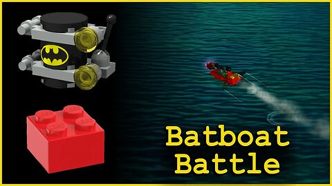 LEGO Batman: The Videogame | BATBOAT BATTLE - Minikits & Red Power Brick