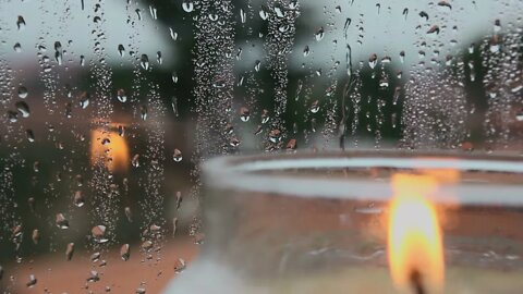 Soothing Piano Music and Rain