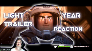 my reaction to LIGHTYEAR Trailer Pixar, 2022