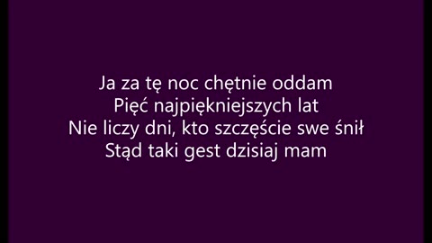 Przetańczyć Tobą chcę całą noc - Anna Jantar (tekst)