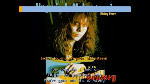 Yngwie J. Malmsteen's Rising Force - Hold On {to karaoke and go on}