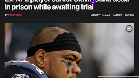 Ex-NFL Player Drops In Prison Waiting For Trial