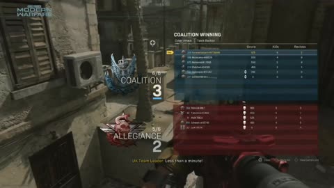 Call of duty MW - Cyber attack - 1 round turnaround - last man standing