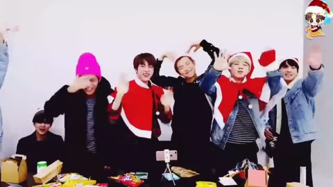 Bts Christmas gifts 🎁🎄🎅 // Hindi dubbing // part-2 #christmas