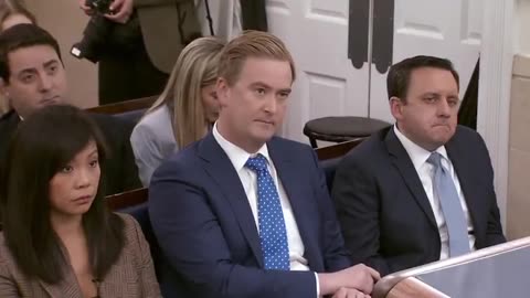 During a White House press briefing, Doocy asked the press secretary