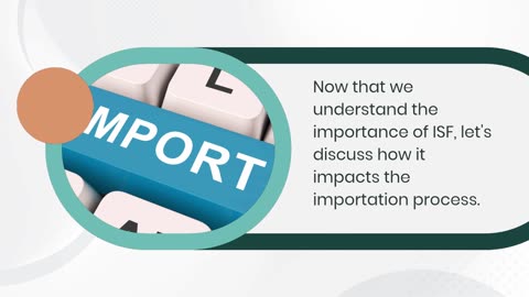 In The Framework Of Cargo Imports, What Is ISF?