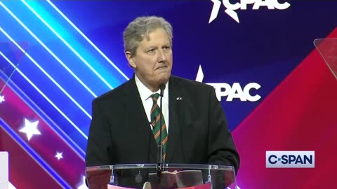 WATCH: Sen. John Kennedy Draws Laughter at Biden’s Expense at CPAC