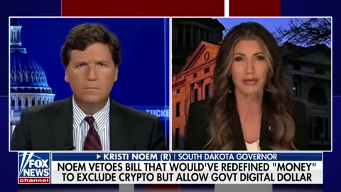 Gov. Kristi Noem Issues Dire Warning About Digital Currencies