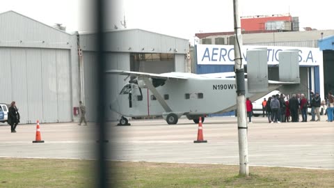 'Death flight' plane returns to Argentina from US