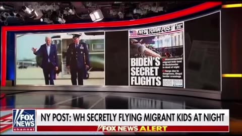 WH (Biden and his Administration) Secretly Flying Migrant Children