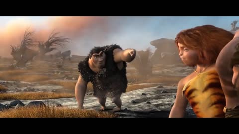 The Croods - Guy & Eep go to finding " Tomorow" Lands - Best Funny Moments-2