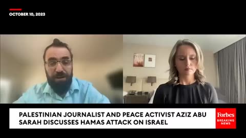 Palestinian Peace Activist Aziz Abu Sarah Reacts To Hamas Attack On Israel And Israel's Response